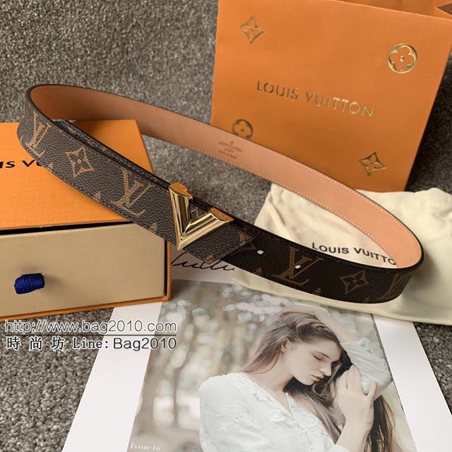 LV新款女士皮帶 路易威登經典腰帶  jjp1717
